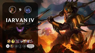 Jarvan IV Jungle vs Sylas - KR Master Patch 13.4