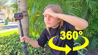 Влог #360° Николь ! Где все люди ? VR video 360°