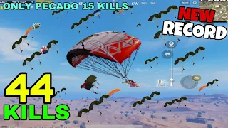 NEW WORLD RECORD | 44 KILLS SOLO VS SQUAD | PUBG MOBILE | 22+22