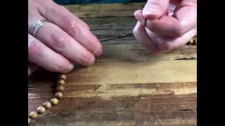 How to knot mala beads