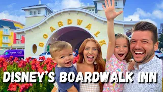 One night at Disney’s Boardwalk Inn with a toddler | FULL Room & Resort Tour