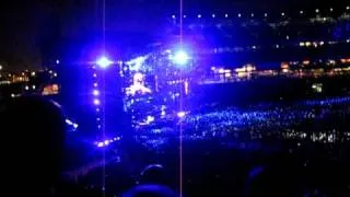 Billy Joel / Elton John concert. Song: Piano Man (short) Citizens Bank Park. 7/30/2009