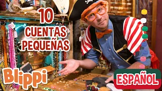 Un Lugar Mágico de Tesoros y Joyas | Blippi Español | Aprende con Blippi | Moonbug Kids