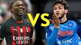 Khvicha Kvaratskhelia VS Rafael Leão! | CRAZY GOALS , SPEED , SKILLS !