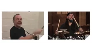 Mike Portnoy on Lars Ulrich as a drummer - Ghost Inside's vocalist "jumped" - Sebastian Bach