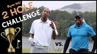 Stone Mountain Golf Course: 2 Hole Challenge in the Rain | Atlanta Golf