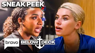 SNEAK PEEK: Camille Lamb and Alissa Humber Get Into a HUGE Fight | Below Deck (S10 E8) | Bravo