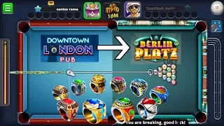 London to Berlin all ring indirect! 8 ballpool miniclip epic gameplay