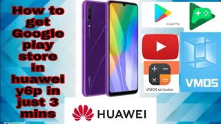 How to get Google play store in huawei y6p in just 3 mins 2021
