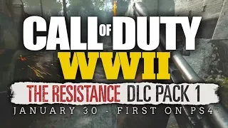 Official Call of Duty WWII "Resistance" DLC Gameplay Trailer!