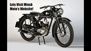MINSK Motorcycles... Lets take a LOOK at their website!