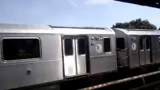 RARE! Not In Service R142A going to the Jerome Avenue Yard 3:30PM?
