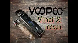 VOOPOO Vinci X 18650 mod pod presentation