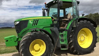 John Deere 6170R tractor Sound + Technical data