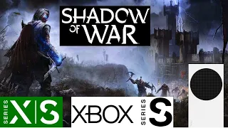 Middle Earth Shadow Of War | Xbox Series S