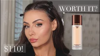 I SPENT $110 ON FOUNDATION! | Tom Ford Traceless Soft Matte Foundation Review & Wear Test