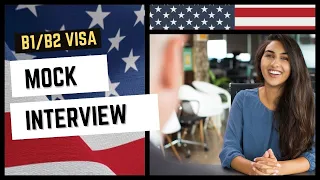 Successful Interview Demonstration - US B1/B2 Tourist Visa #usvisa #usvisainterview