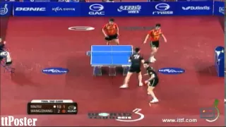 Korean Open 2012: Ma Long/Xu Xin-Zhang Jike/Wang Hao