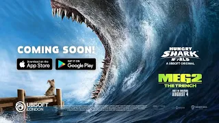 MEG MOVIE WILL BE DIVING INTO HUNGRY SHARK !