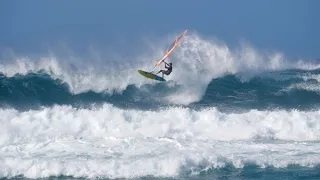 One (almost) full windsurf session on Maui