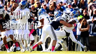 College Football Hardest Hits 2017-18 || Part 2 || ᴴᴰ