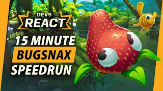 Bugsnax Developers React to 15 Minute Speedrun