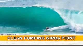 Surfing A Pumping, Clean Kirra Point Session!