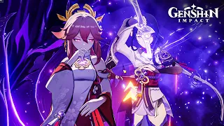 Genshin New Double Burst Animation