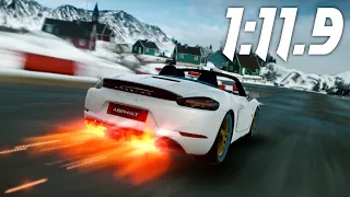 Asphalt 9: Legend Pass Showcase Event - 1:11.956 Porsche Boxster 25th - Icy Loop ( Reference Lap )