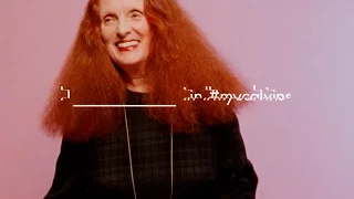 I Grace Coddington in #mycalvins – Calvin Klein Fall 2016 Global Campaign