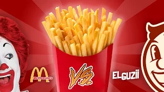 PAPAS MCDONALD'S vs HECHAS EN CASA | COCINA LAB | ELGUZII