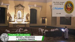 MANAOAG MASS - LITURGY OF THE HOURS | Office of Readings and Evening Prayer - Sept. 7, 2023 / 6 p.m.