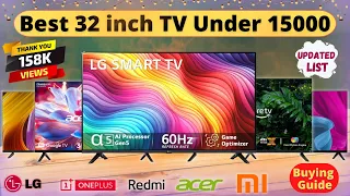Best 32 inch Smart TV 2024 | Amazon & Flipkart Deals🔥 Best 32 Inch Smart TV Under 15000