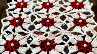 So easy and beautiful design/crochet beautiful tablemat, thalposh #Wowcreation