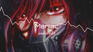 Maniac Conan Gray Audio Edit