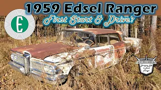 First START & DRIVE in 30+ Years? 1959 Edsel Ranger - LAST TAGGED 1973 - Ford's Worst Experiment!