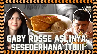 GABY ROSSE KEPEDESAN❗❓DIAJARIN MAKAN BAKSO TELOR DAN TALKSHOW❗❗