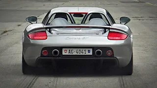 BEST OF Porsche Carrera GT 5.7 N/A V10 Engine SOUNDS! - OnBoard, Revs, Burnouts & More!