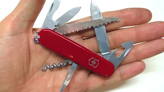 РАСПАКОВКА И ОБЗОР ШВЕЙЦАРСКОГО НОЖА VICTORINOX.