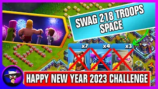 Easily 3 Star Happy New Year 2023 Challenge | How to Complete 2023 Challenge | Clash of Clans