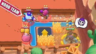 PRO HIDING SPOT VS NOOB TEAM ! Brawl Stars Funny Moments & Fails #118