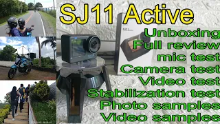 SJ11 active | SJcam | action cam | SJ11 active full review