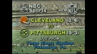 1979-11-25 Cleveland Browns vs Pittsburgh Steelers