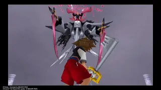 KH Re:Chain of Memories - Final Boss: Marluxia's 2nd & 3rd Form (Proud Mode) (No Damage)