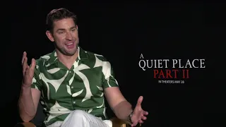 A Quiet Place Part II - Itw John Krasinski (official video)