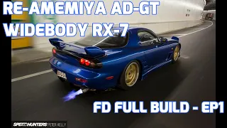 RE-Amemiya AD-GT Widebody FD RX7 reborn