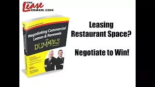 7 Leasing Tips Every Restaurant Tenant Should Know