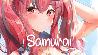 「Nightcore」 Samurai - Little Sis Nora ♡ (Lyrics)