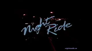 Night Ride (1986) Toronto Slow TV [2 of 10 in series]