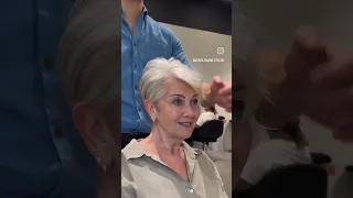 Стрижка Пикси для женщин 65+💓:крутое преображение!Pixie haircut for women 65+:A cool transformation!